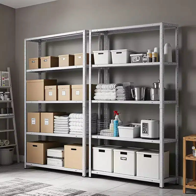 5-Tier Heavy Duty Metal Shelving Unit, Adjustable Garage Storage Rack, 36x12x68 for Kitchen, Pantry, Basement, Laundry