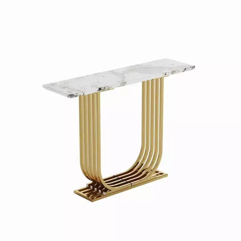 Modern Wood 43.3 Narrow Type Console Table