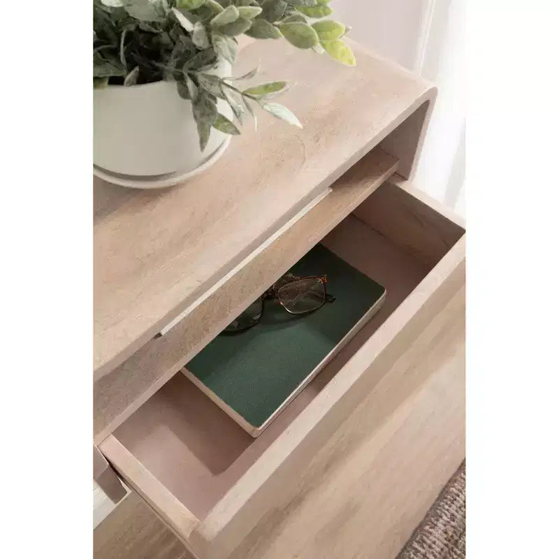 Floating Side Table, 18x10x9, White