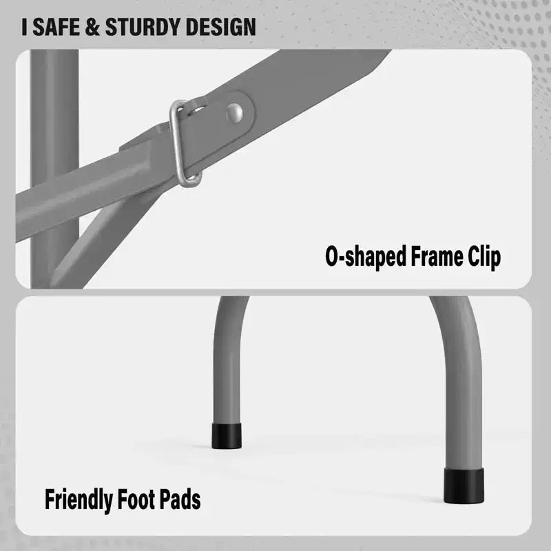 6 FT. Patio Plastic Portable Folding Table