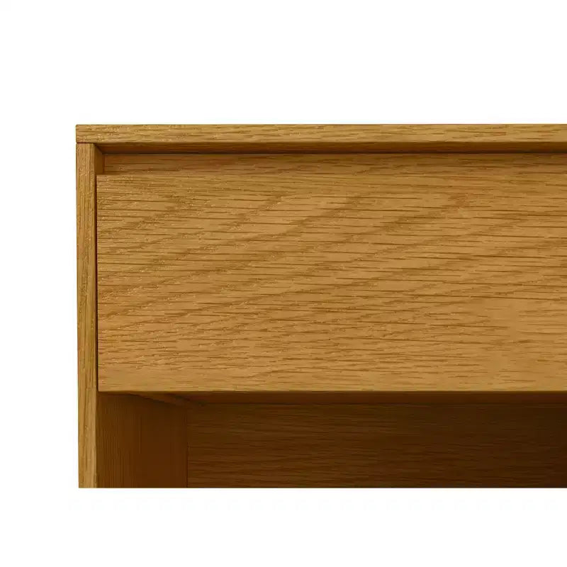 20 inch Wide Industrial Nightstand in Oak