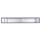 56 Console da terra a scaffale con specchio in vetro trasparente e argentato con contenitore