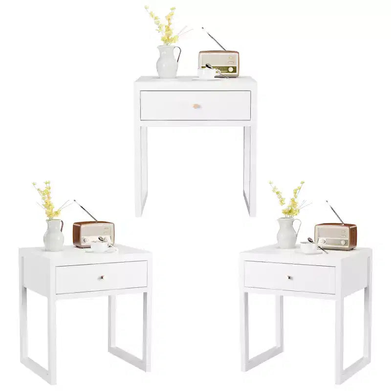 Nightstand Drawer Storage Round/Cylinder