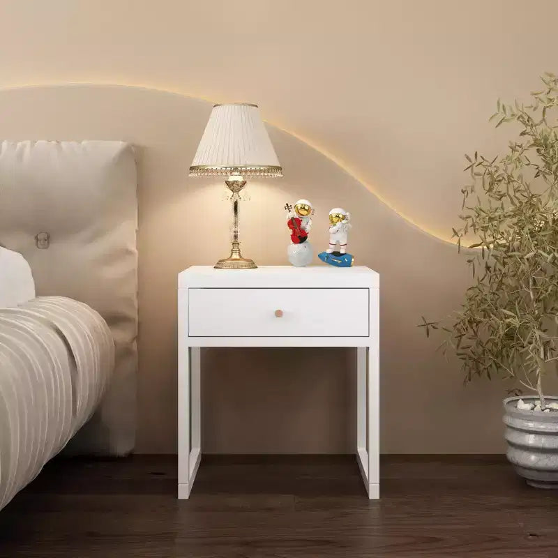 Nightstand Drawer Storage Round/Cylinder