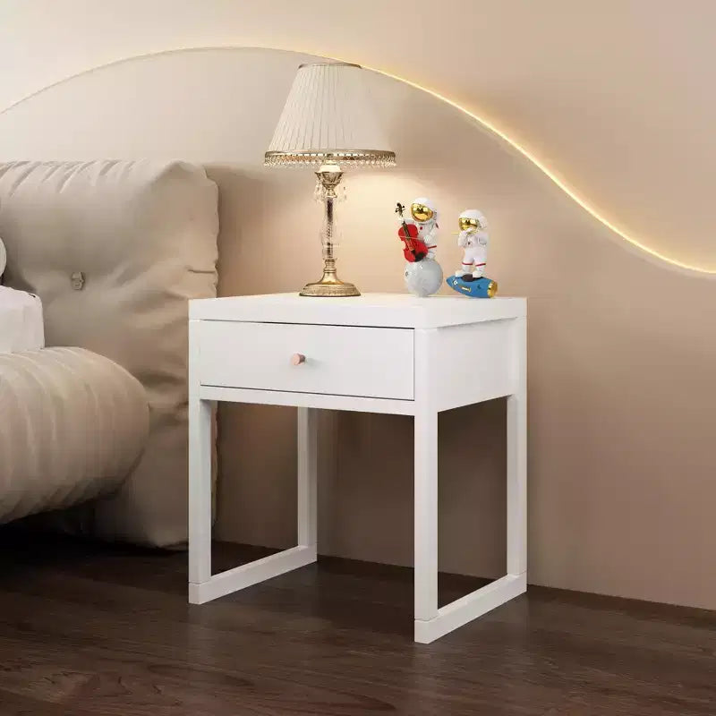 Nightstand Drawer Storage Round/Cylinder