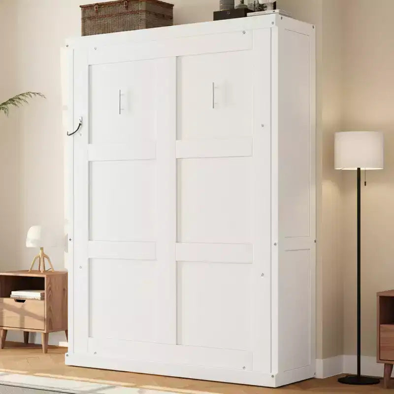 Murphy Bed with Foldable Cabinet