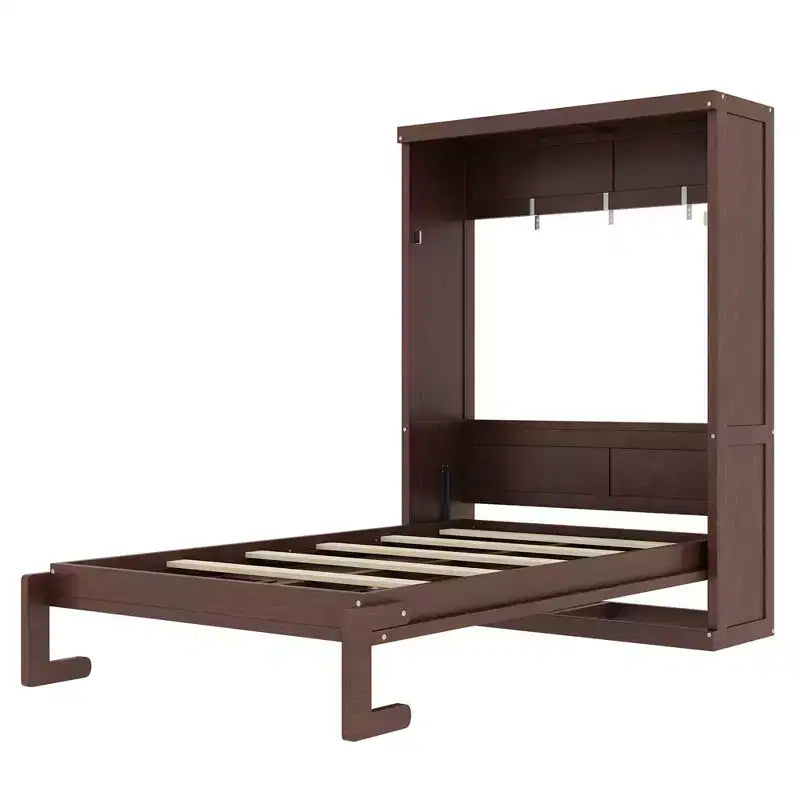 Murphy Bed with Foldable Cabinet