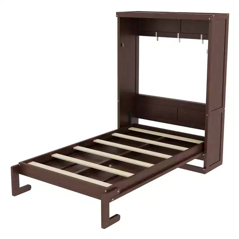 Murphy Bed with Foldable Cabinet
