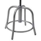 Sgabello girevole regolabile in altezza 18-24 con accenti