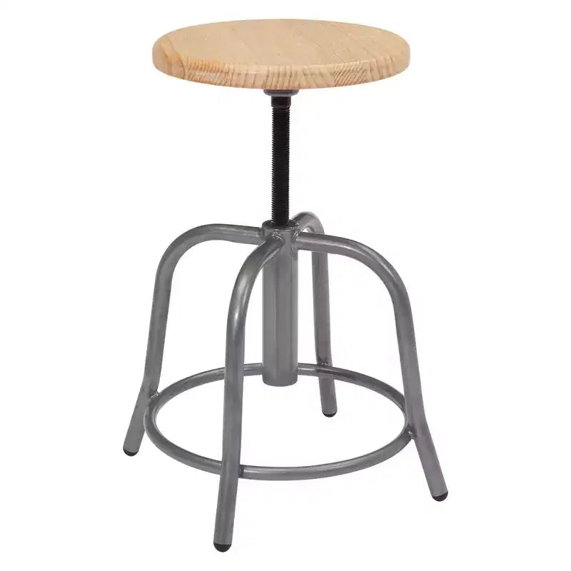 18-24 Height Adjustable Swivel Accent Stool