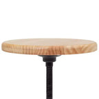 Sgabello girevole regolabile in altezza 18-24 con accenti