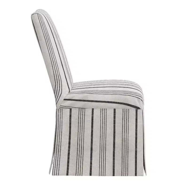 Slipcover Armless Dining Chair, Upholstered
