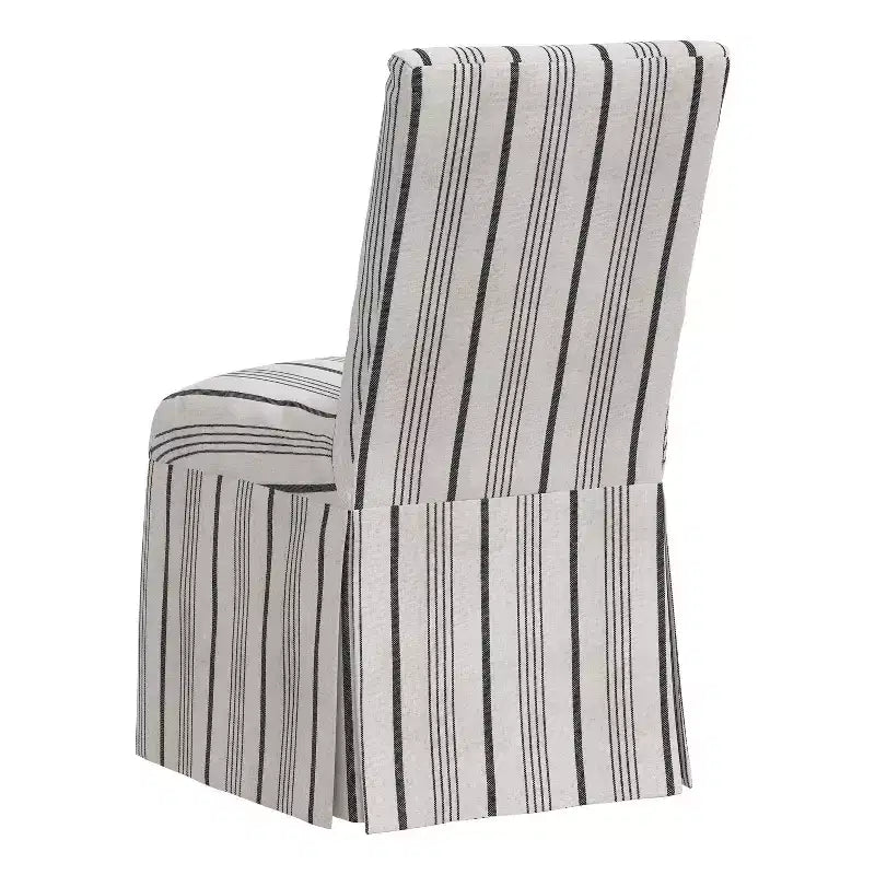 Slipcover Armless Dining Chair, Upholstered