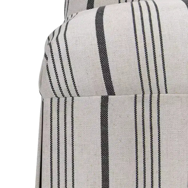 Slipcover Armless Dining Chair, Upholstered