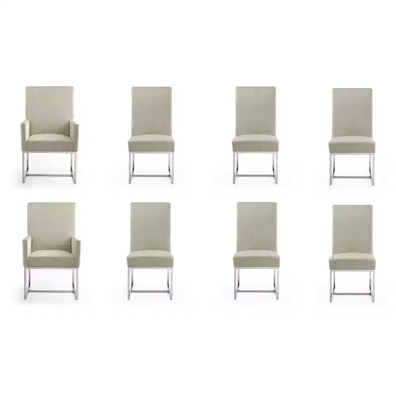Set of 8 Element Dining Chairs