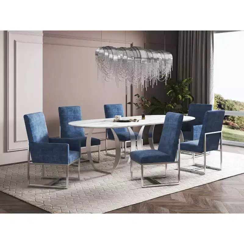 Set of 8 Element Dining Chairs