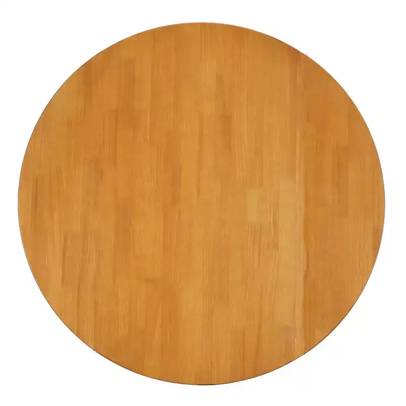 Folding Round Drop Leaf Dining Table, Seats 2-4, Wood Veneer, Walnut Finish, 35 Inch