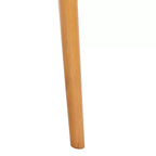 Tavolo da Pranzo Rotondo Pieghevole con Ante a Goccia, Posti a Sedere 2-4, Impiallacciato in Legno, Finitura Noce, 89 cm