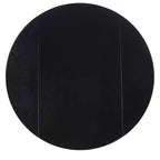 Tavolo da Pranzo Rotondo Pieghevole con Ante a Goccia, Posti a Sedere 2-4, Impiallacciato in Legno, Finitura Noce, 89 cm